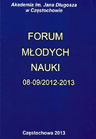 Forum Młodych Nauki 2013
